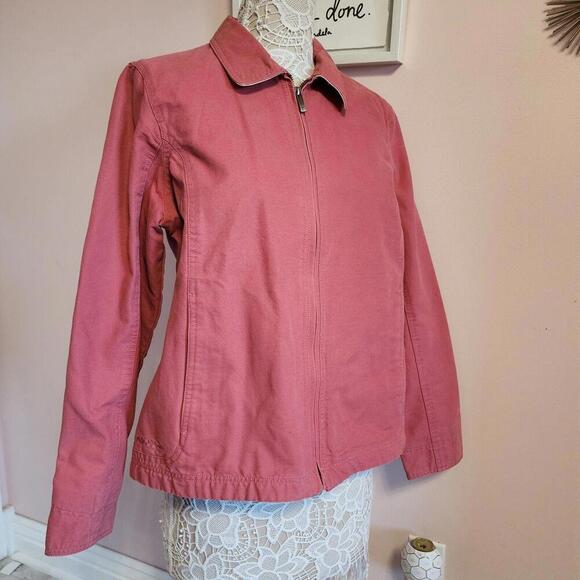 Jackets & Blazers - LKNW Dri Duck for her womans Pink Coat jacket Large pink